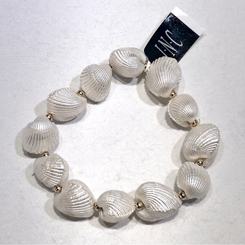 I.N.C Pearlescent Seashell Bracelet